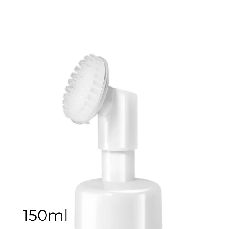 FRASCO ESPUMADOR EM PUMP ESCOVA DE SILICONE 150ML