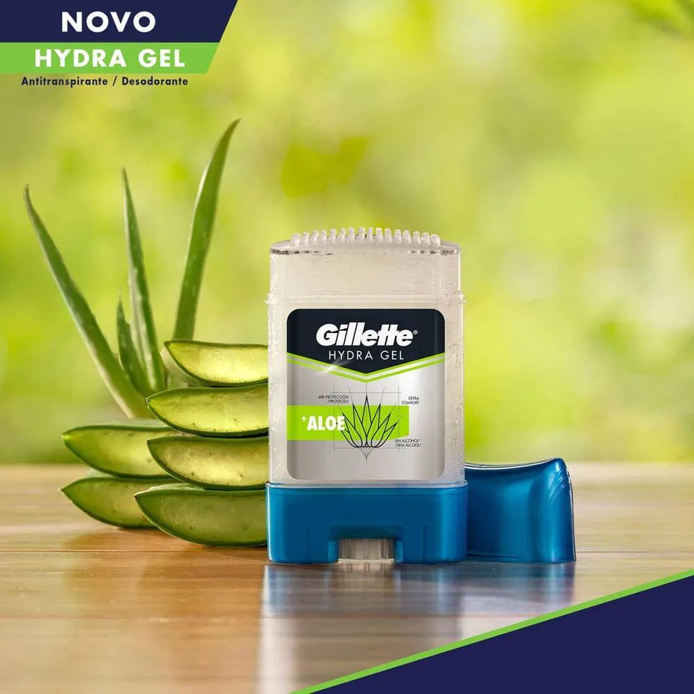 DESODORANTE GILLETTE GEL HYDRA ALOE 82G