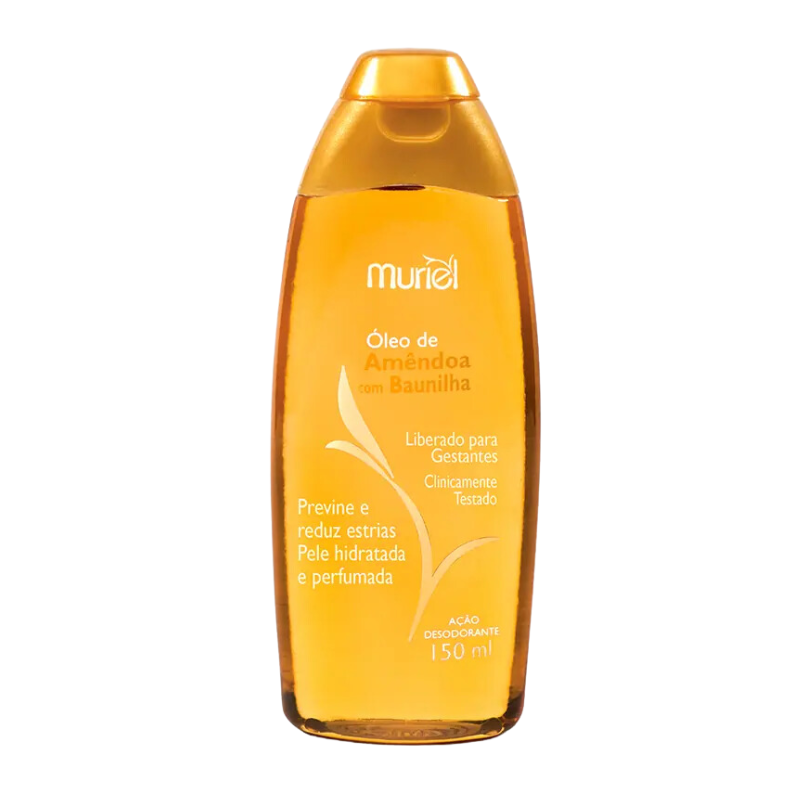 ÓLEO CORPORAL MURIEL AMÊNDOA COM BAUNILHA 150ML