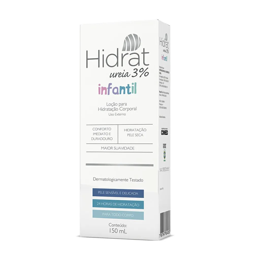 HIDRATANTE CORPORAL HIDRAT UREIA 3% INFANTIL 150ML