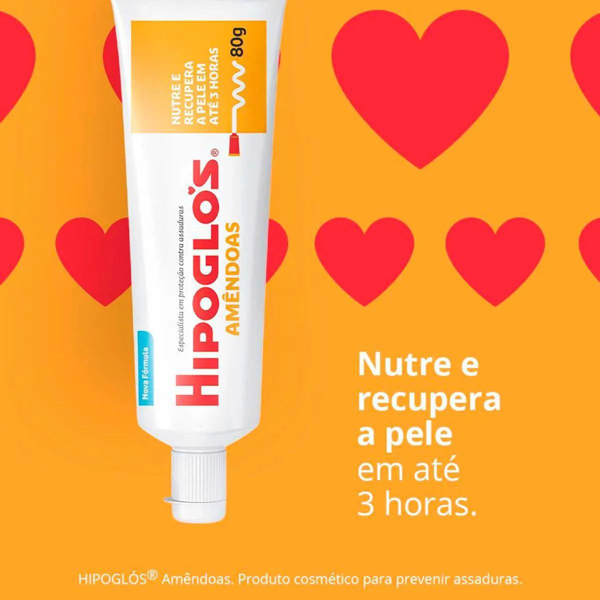 POMADA HIPOGLOS PARA ASSADURAS AMÊNDOAS 80G