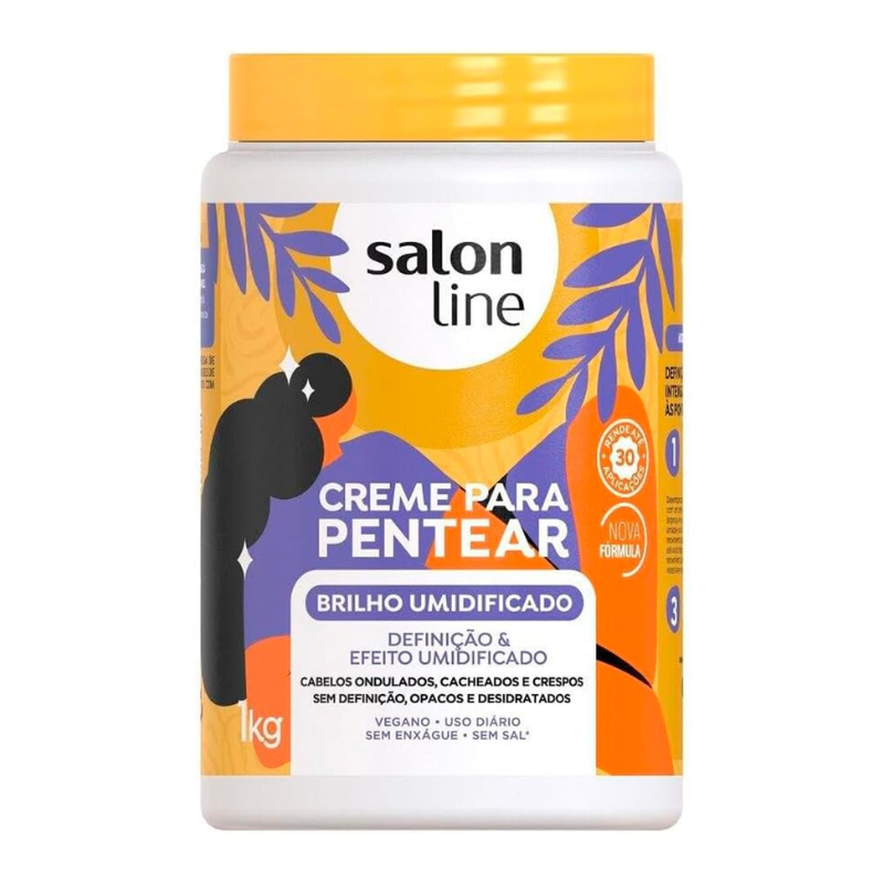 CREME PARA PENTEAR SALON LINE UMIDIFICADO 1KG
