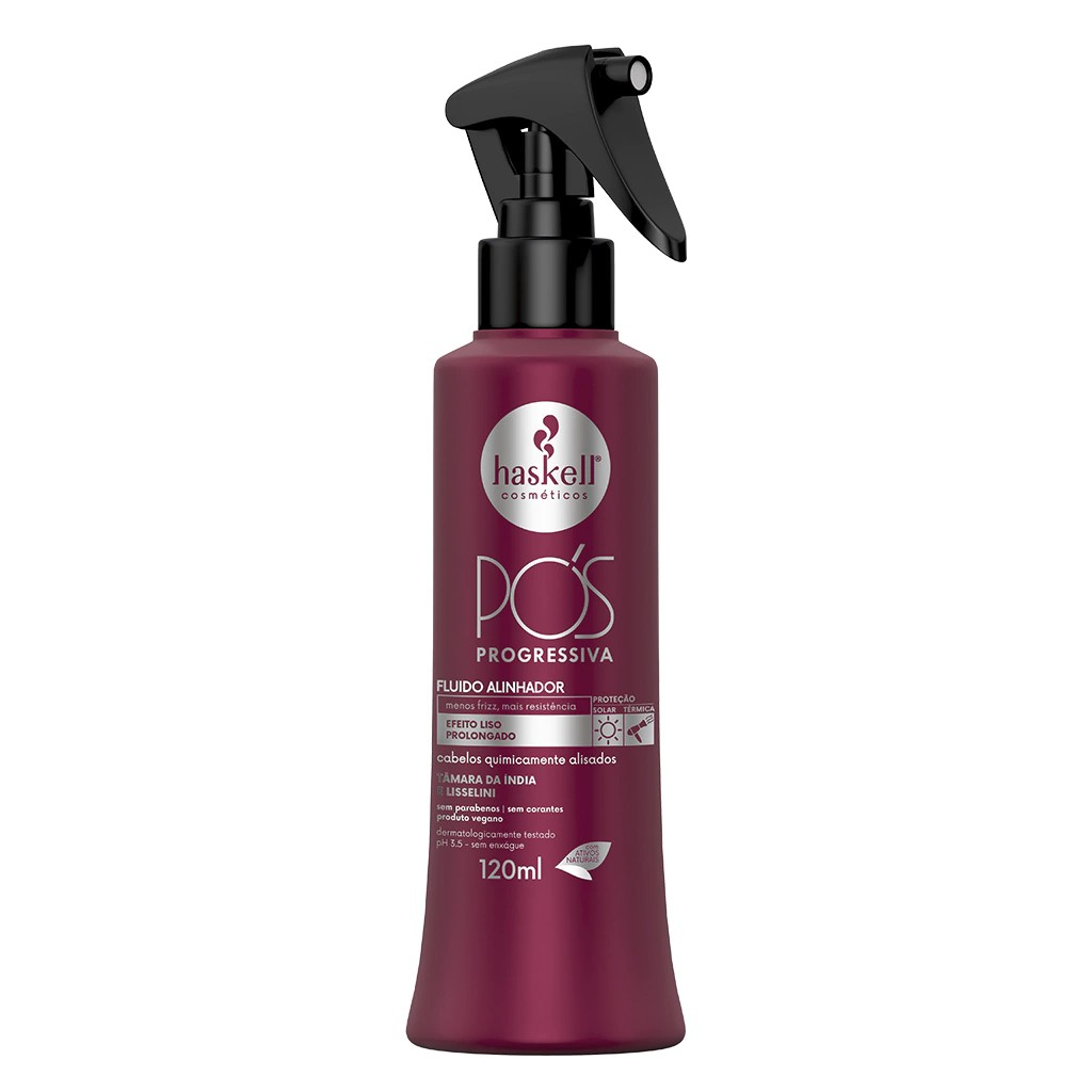 FLUIDO CAPILAR HASKELL ALINHADOR PÓS PROGRESSIVA 120ML