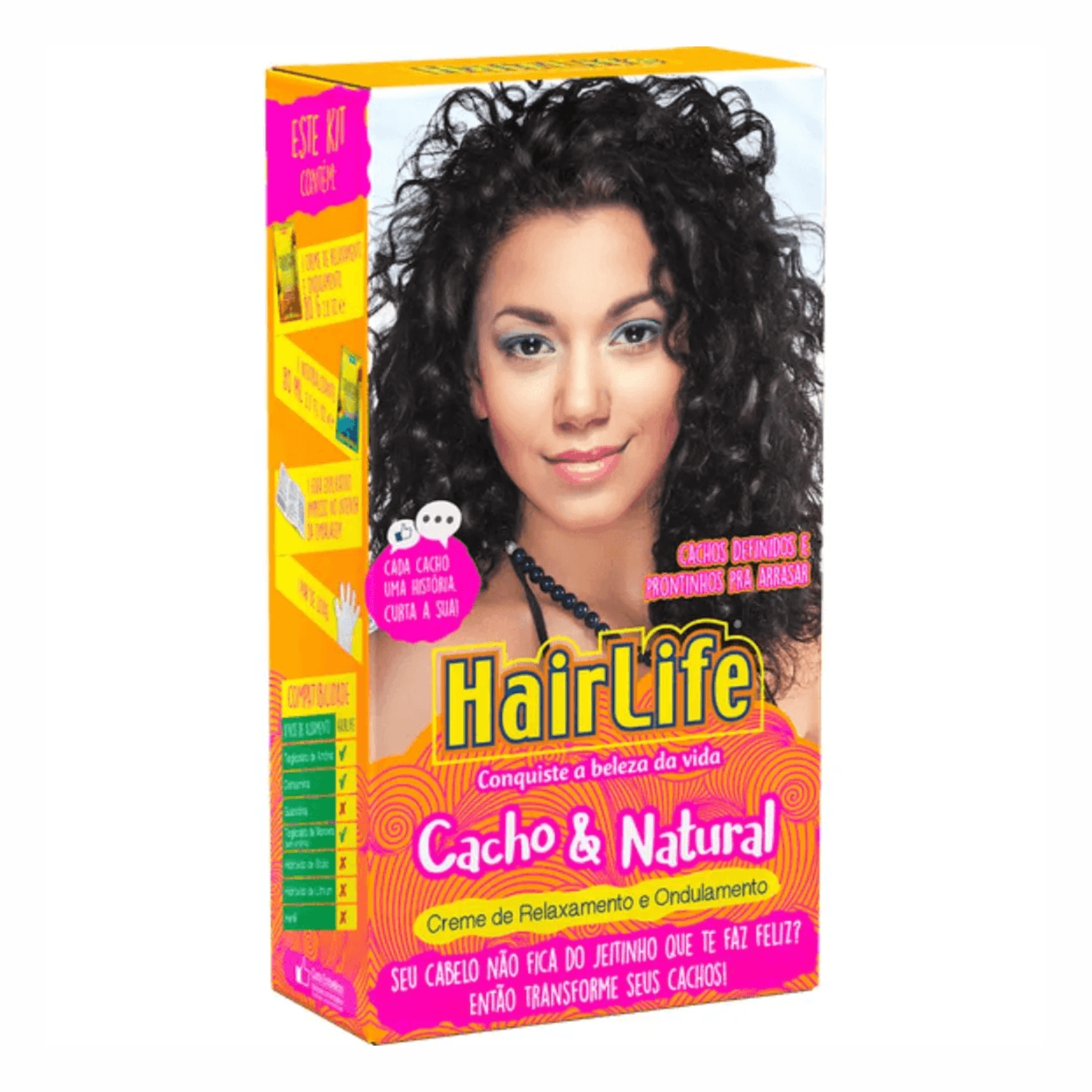 KIT DE RELAXAMENTO HAIRLIFE CACHO NATURAL 160G – FarMake