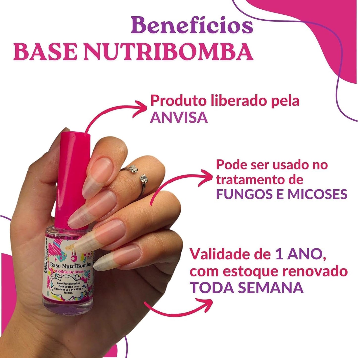 ESMALTE NUTRIBOMBA BASE FORTALECEDORA 9ML