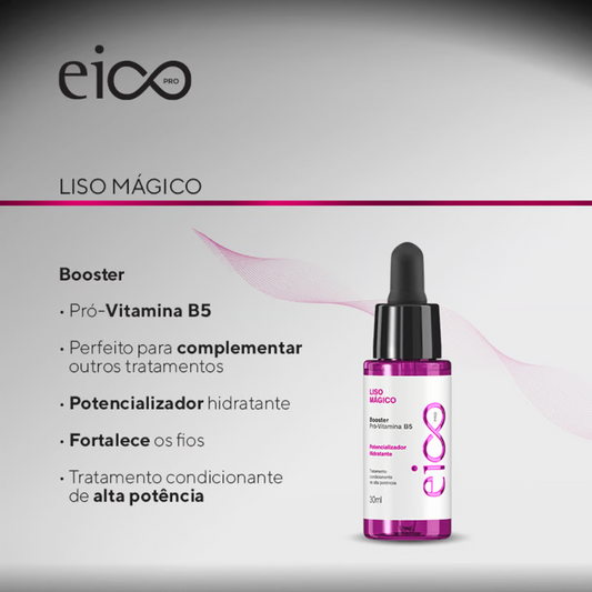 BOOSTER CAPILAR EICO PRO LISO MÁGICO 30ML