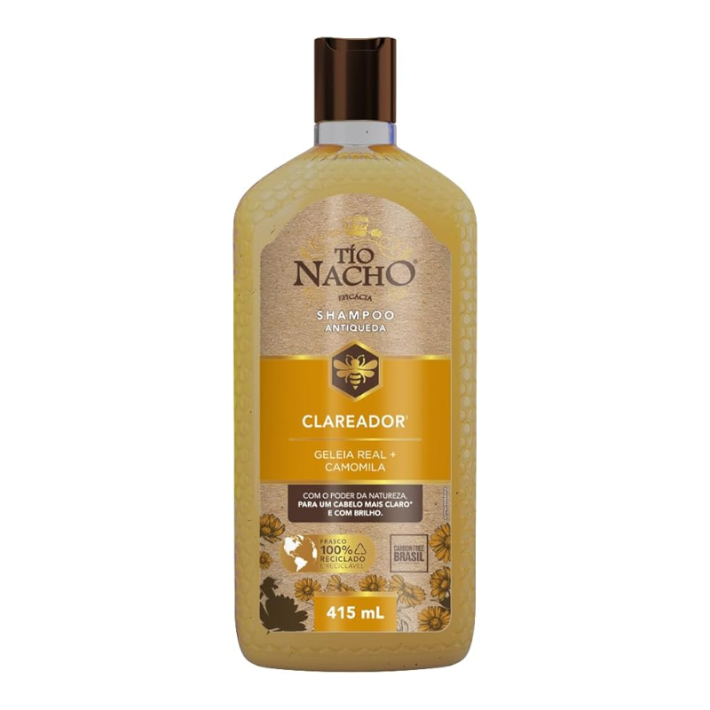 SHAMPOO TÍO NACHO ANTIQUEDA CLAREADOR 415ML