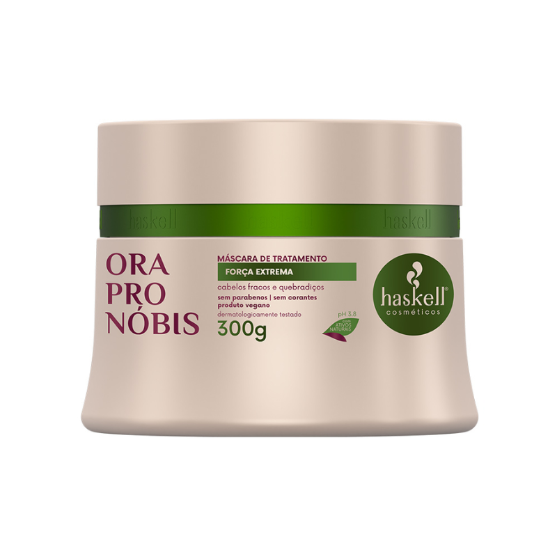MÁSCARA CAPILAR HASKELL ORA PRO NÓBIS 300G