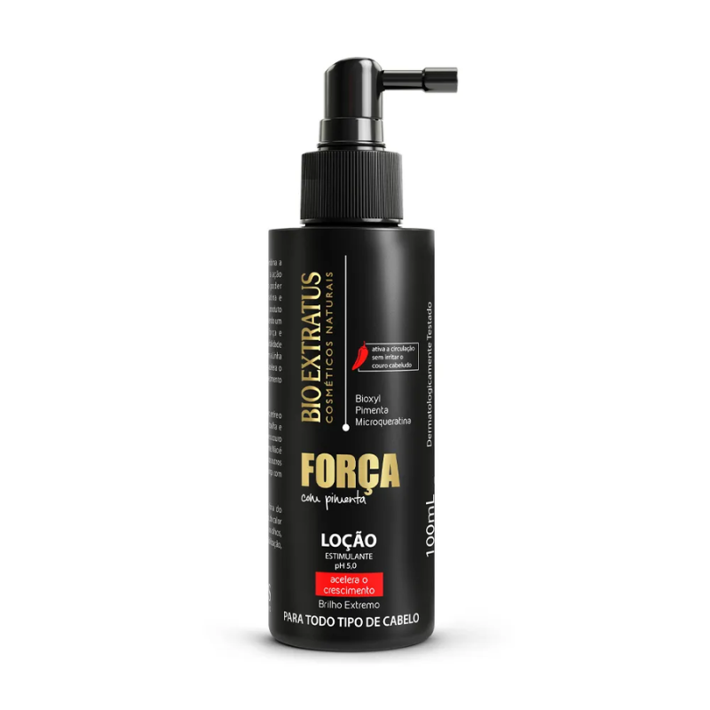 LOÇÃO ESTIMULANTE CAPILAR BIO EXTRATUS FORÇA COM PIMENTA 100ML