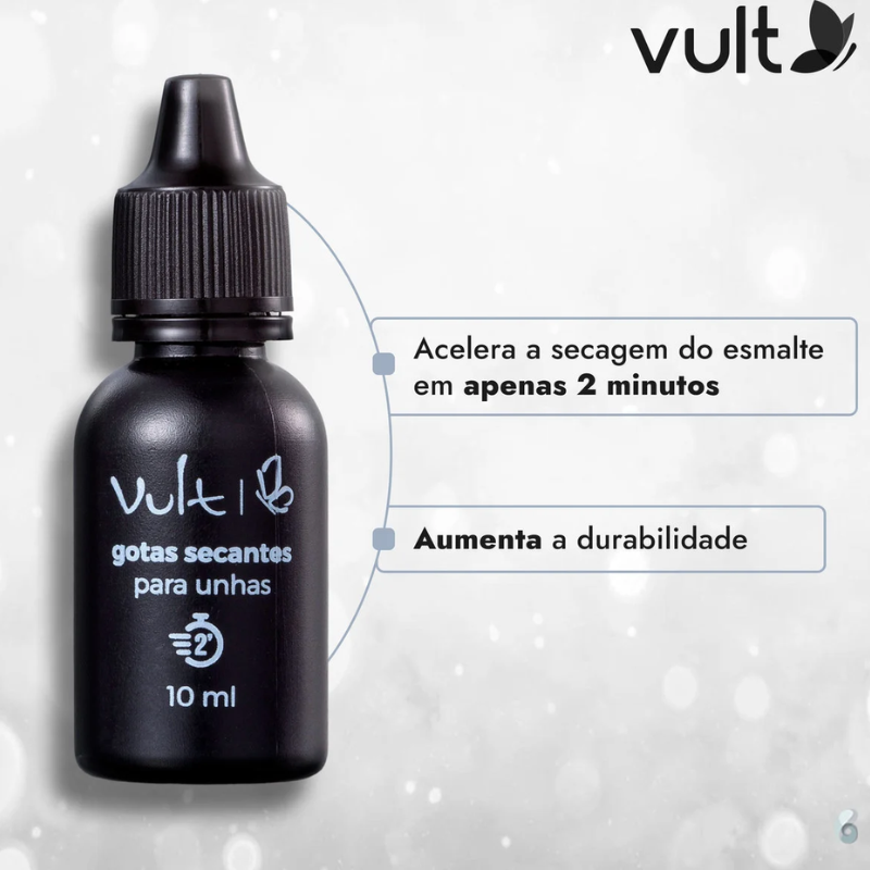 GOTAS SECANTES VULT UNHAS 10ML