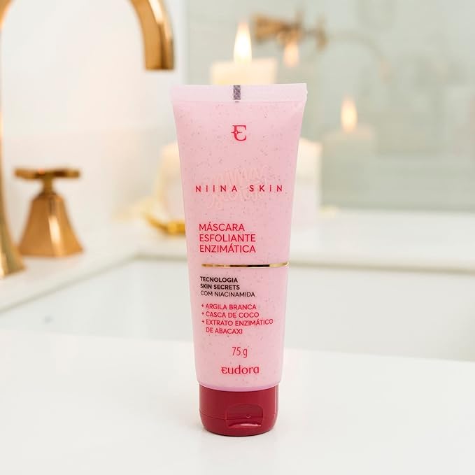 MÁSCARA ESFOLIANTE FACIAL NIINA SECRETS ENZIMÁTICA 75G