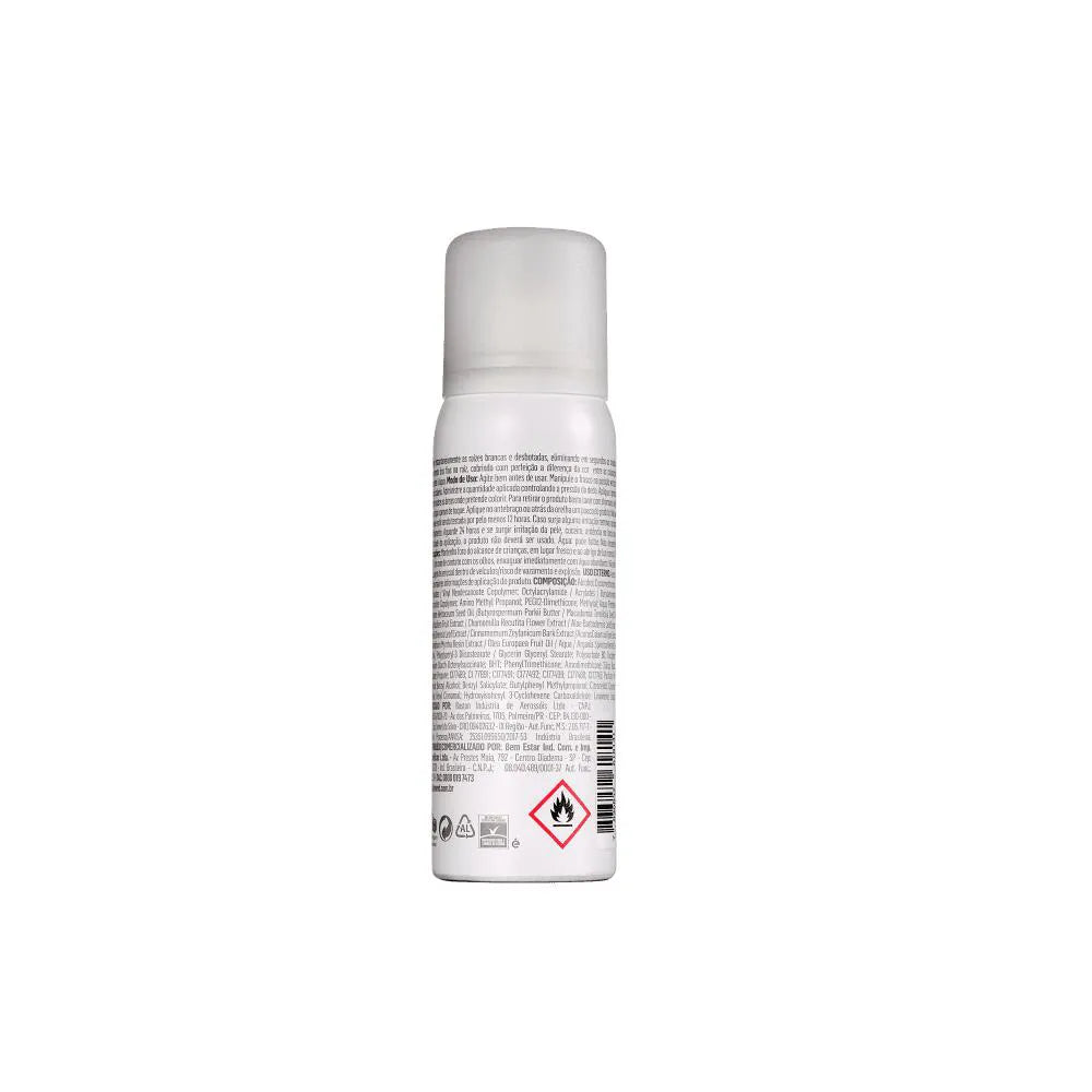 SPRAY TINTA CAPILAR AMEND RETOQUE DA COR CASTANHO CLARO 75ML