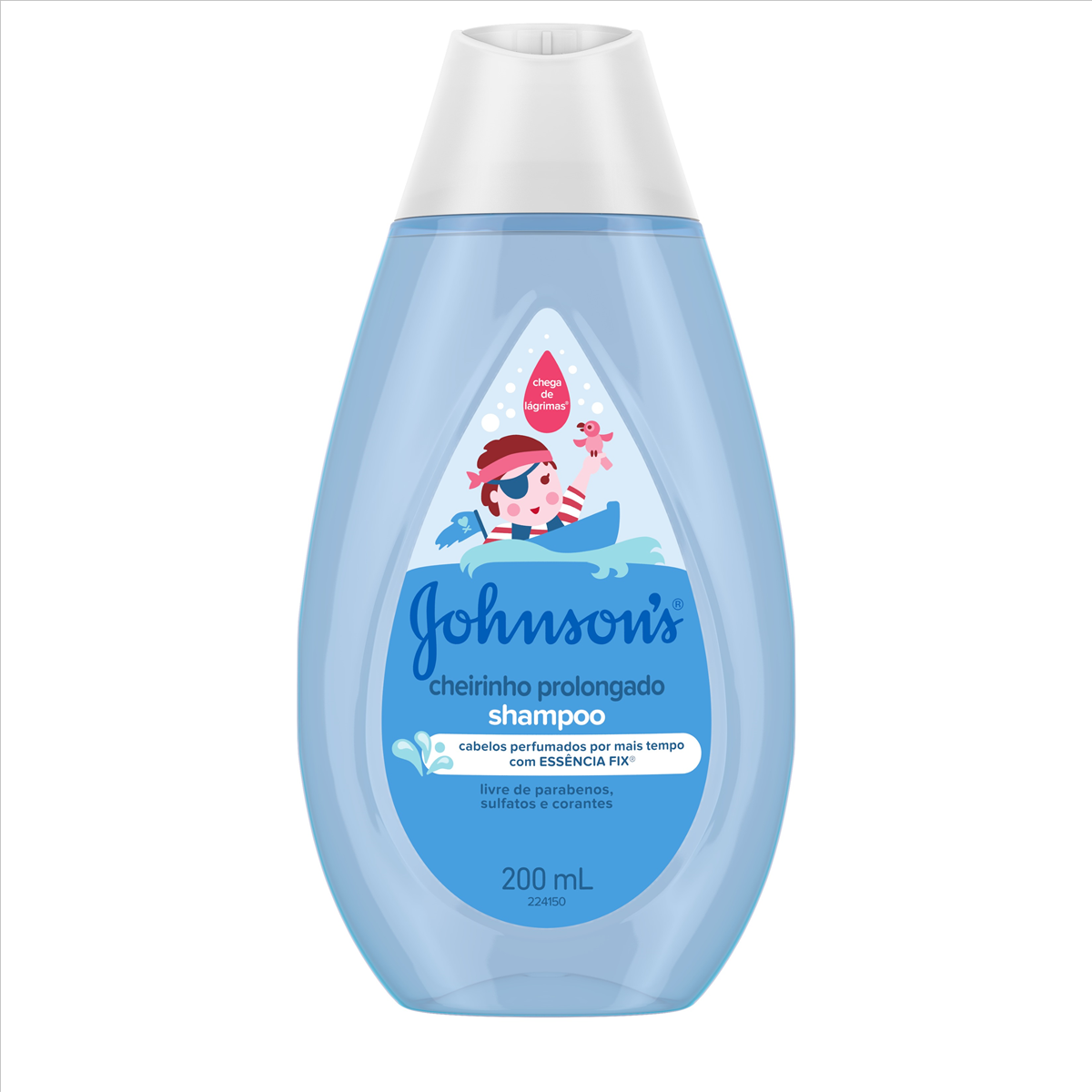 SHAMPOO JOHNSONS KIDS CHEIRINHO PROLONGADO 400ML