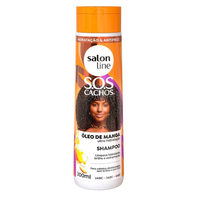SHAMPOO SALON LINE OLEO DE MANGA 300ML