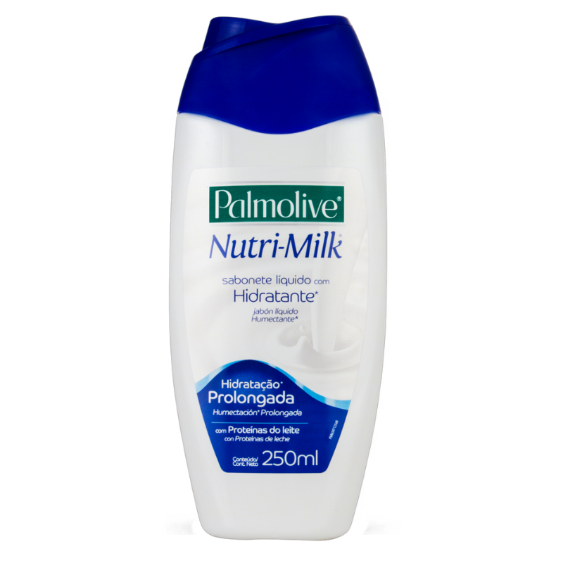 SABONETE LÍQUIDO PALMOLIVE NUTRI-MILK 250ML
