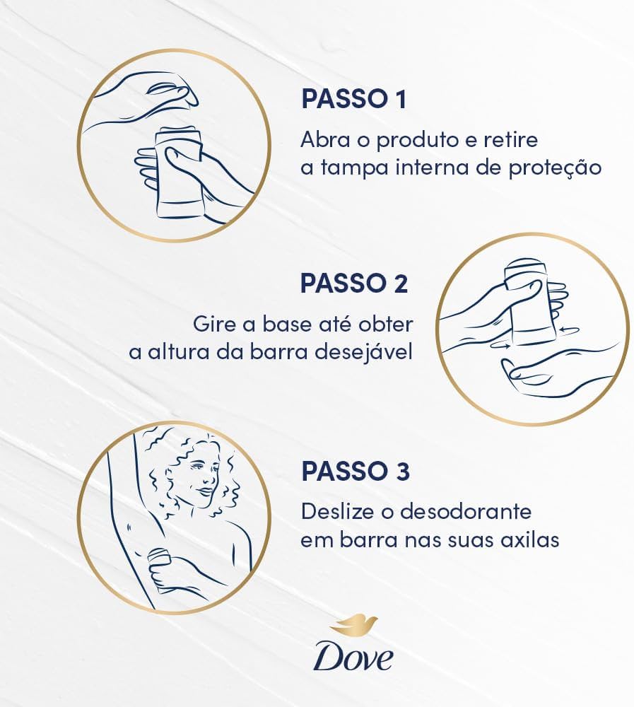 DESODORANTE DOVE EM BARRA ANTIPERSPIRANTE POWDER 45G