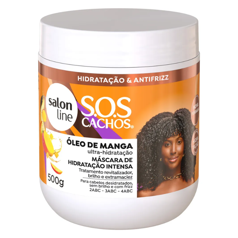 MÁSCARA HIDRATAÇÃO INTENSA SALON LINE ÓLEO DE MANGA 500G