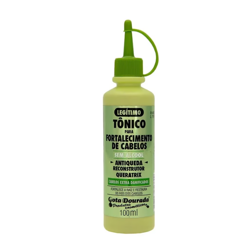 TÔNICO CAPILAR GOTA DOURADA FORTALECIMENTO DE CABELOS QUERATRIX 100ML