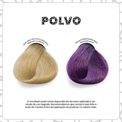 MÁSCARA PIGMENTANTE KAMALEÃO COLOR POLVO 150ML
