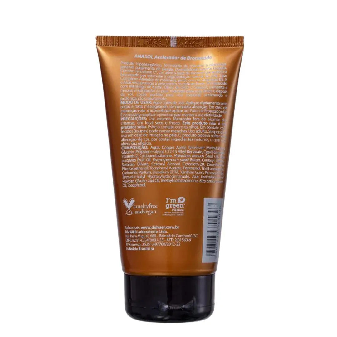 ACELERADOR ANASOL DE BRONZEADO INTENSO 150G
