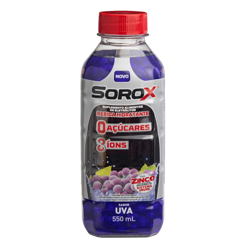 BEBIDA HIDRATANTE SOROX UVA 550ML