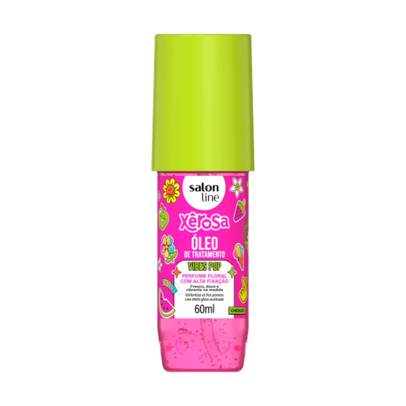 ÓLEO CAPILAR DE TRATAMENTO SALON LINE XÊROSA VIBES POP 60ML – FarMake