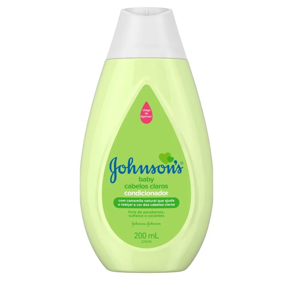 CONDICIONADOR JOHNSONS BABY CABELOS CLAROS 200ML