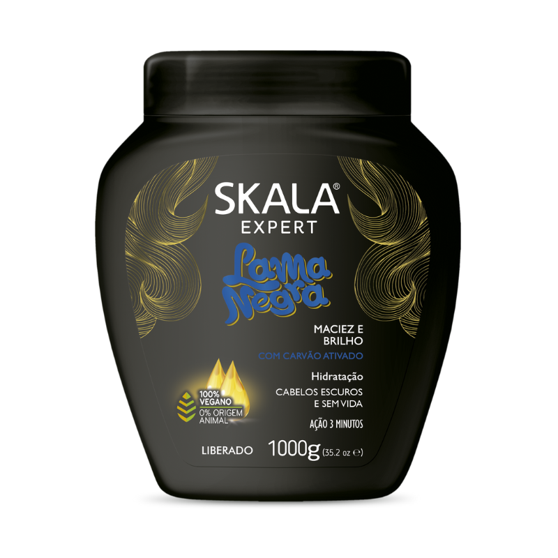 CREME CAPILAR SKALA DE TRATAMENTO LAMA NEGRA 1KG