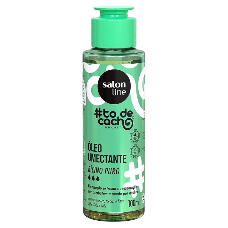 SALON LINE ÓLEO CAPILAR RÍCINO PURO 100ML