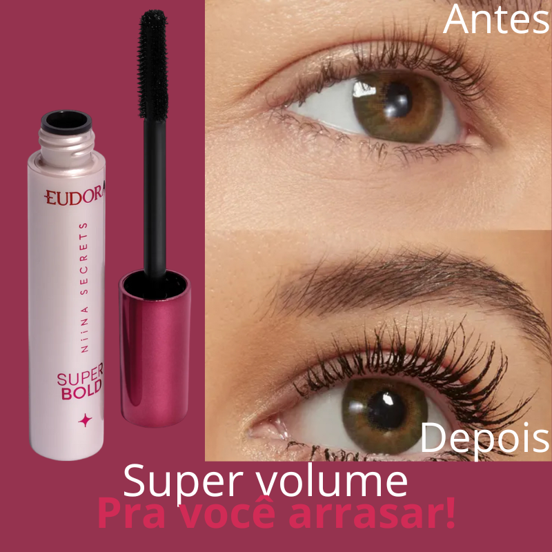 MÁSCARA DE CÍLIOS NIINA SECRETS SUPER BOLD 10G