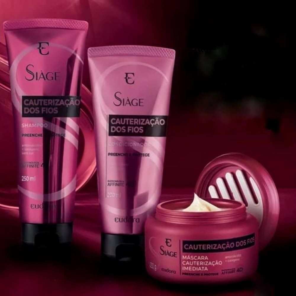 CONDICIONADOR SIÀGE CAUTERIZAÇÃO DOS FIOS 200ML