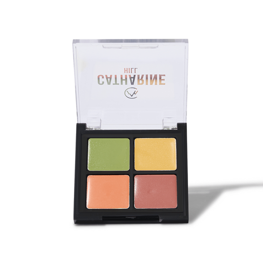 KIT CORRETIVO CREMOSO CATHARINE HILL CAMUFLAGEM 4 CORES 8G