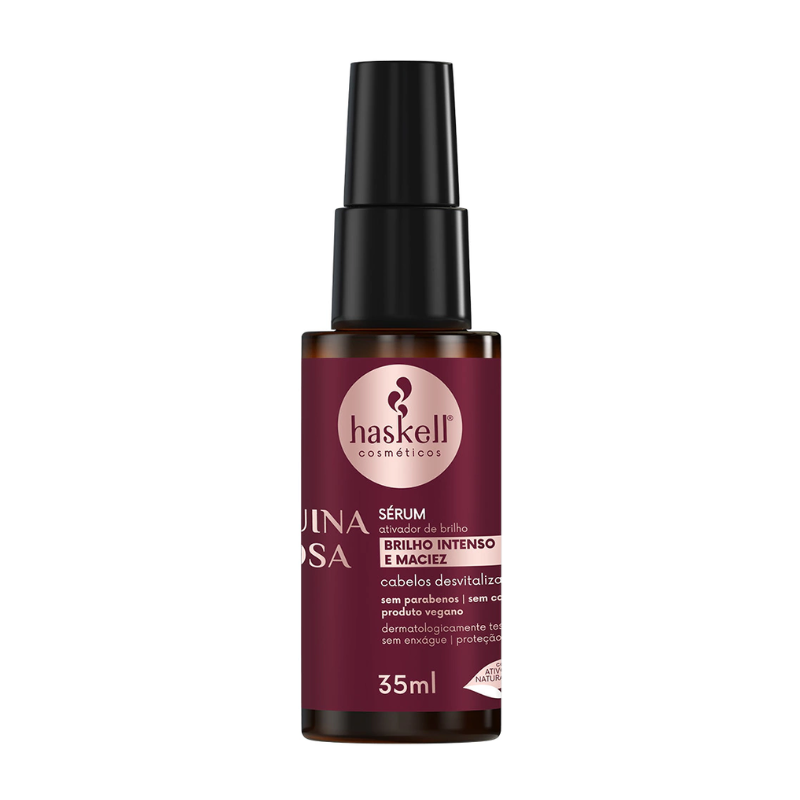 SERÚM CAPILAR HASKELL QUINA ROSA 35ML