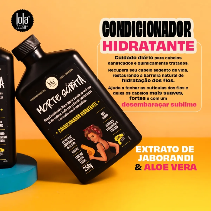 CONDICIONADOR LOLA HIDRATANTE MORTE SÚBITA 250ML