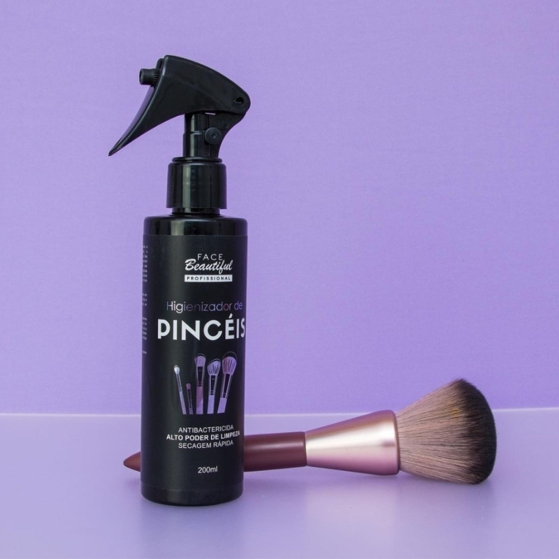 HIGIENIZADOR DE PINCÉIS FACE BEAUTIFUL ANTIBACTERICIDA 200ML