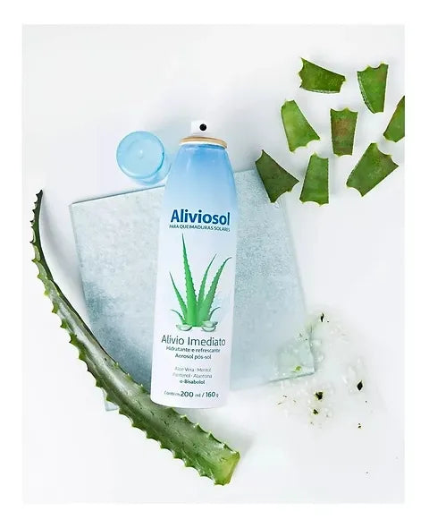 HIDRATANTE PARA QUEIMADURAS SOLARES ALIVIOSOL ALÍVIO IMEDIATO 200ML