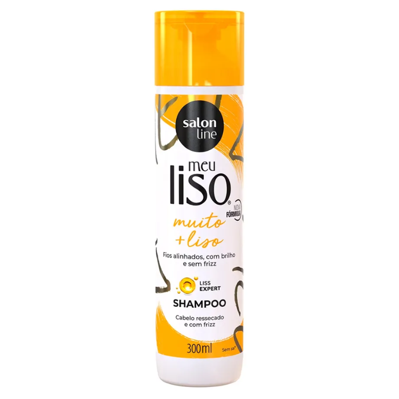 SHAMPOO SALON LINE MEU LISO MUITO+LISO 300ML