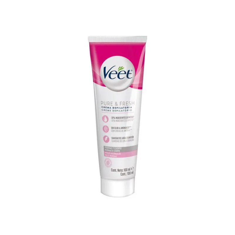 CREME DEPILATÓRIO VEET PURE FRESH NORMAL 100ML