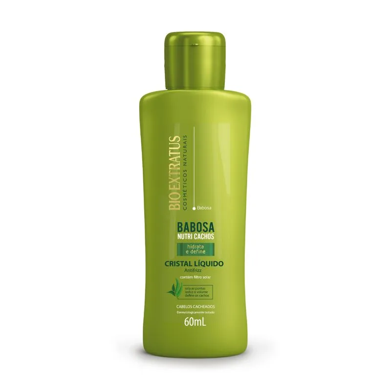 ÓLEO CAPILAR BIO EXTRATUS BABOSA NUTRI CACHOS 60ML