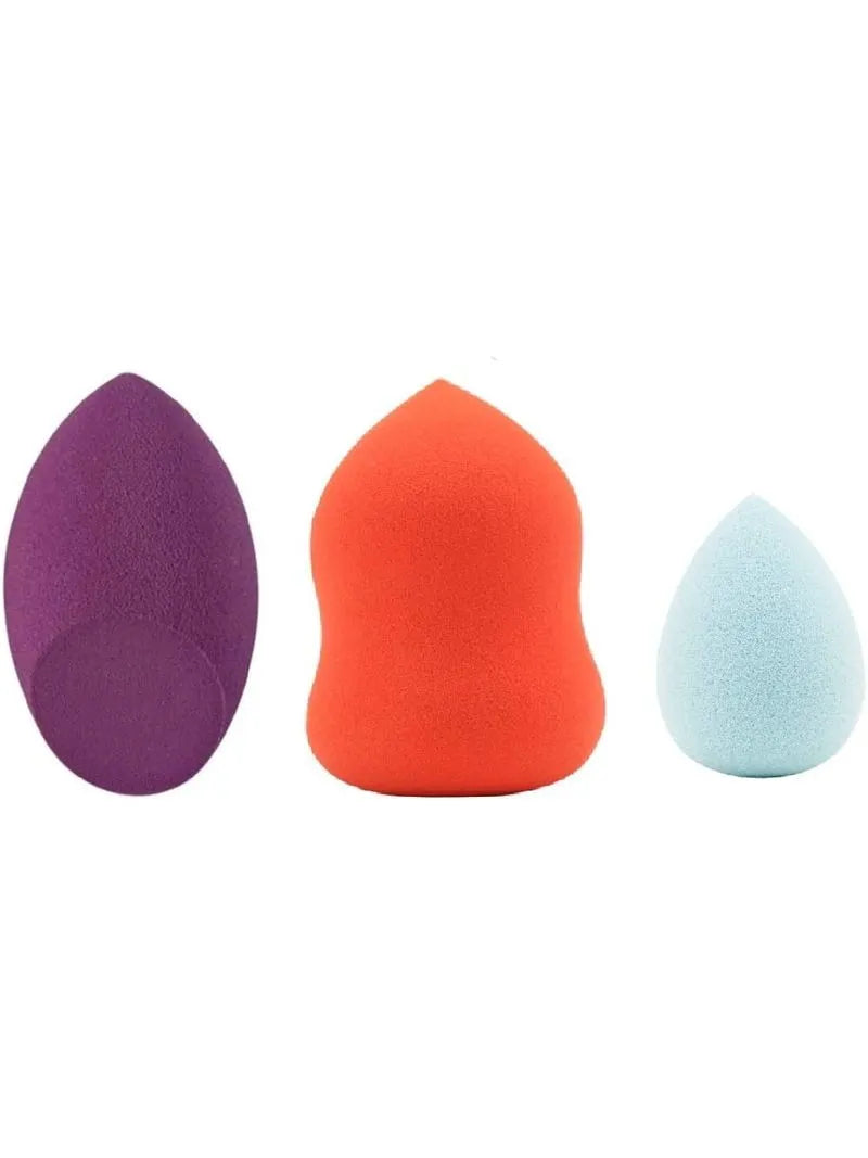 KIT ESPONJA PARA MAQUIAGEM MACRILAN EP06 3 UNIDADES