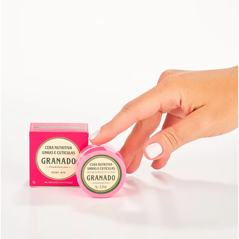 CERA GRANADO NUTRITIVA UNHAS E CUTÍCULAS 7G