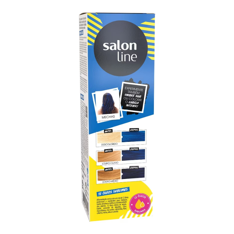 TINTA CAPILAR SALON LINE COLOR EXPRESS BLUE ROCK 100ML