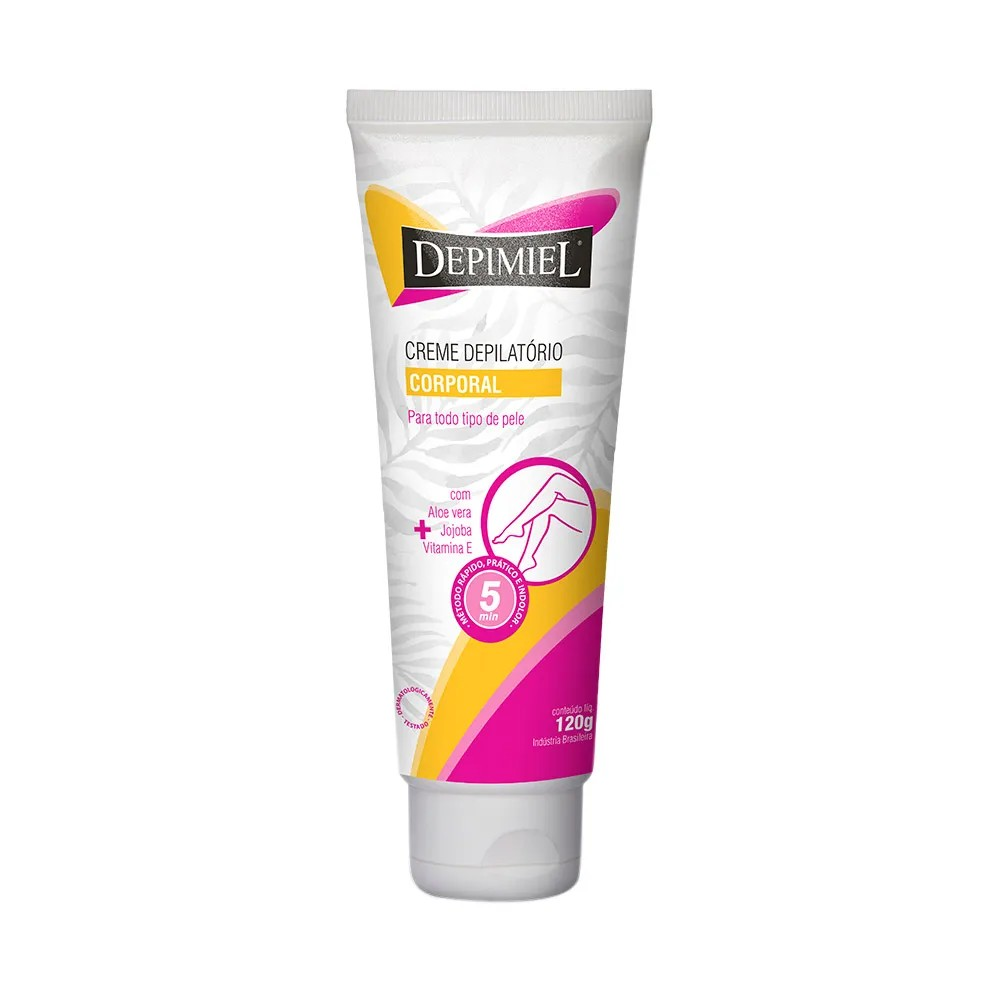 CREME DEPILATÓRIO DEPIMIEL CORPORAL PARA O TODO TIPO DE PELE 120G
