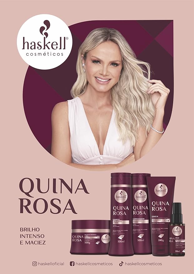 LEAVE IN HASKELL QUINA ROSA 240G