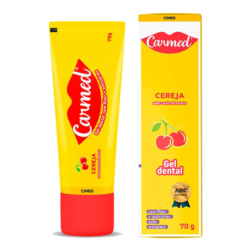 GEL DENTAL CARMED SABOR CEREJA 70G