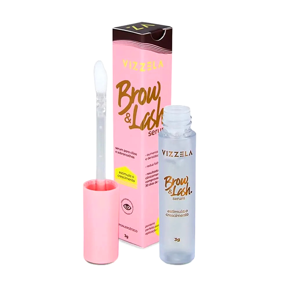 SÉRUM PARA CÍLIOS E SOBRANCELHAS VIZZELA BROW & LASH 3G – FarMake