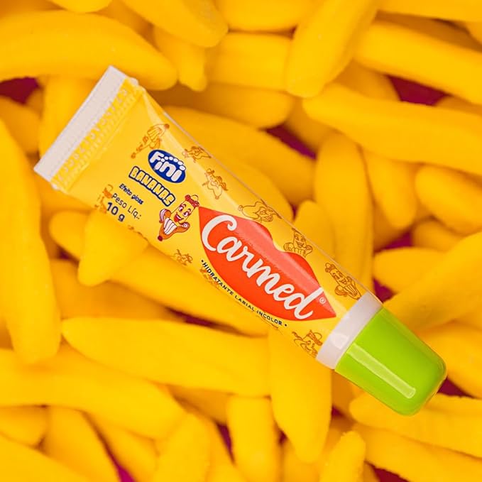 HIDRATANTE LABIAL CARMED FINI BANANAS EFEITO GLOSS INCOLOR 10G