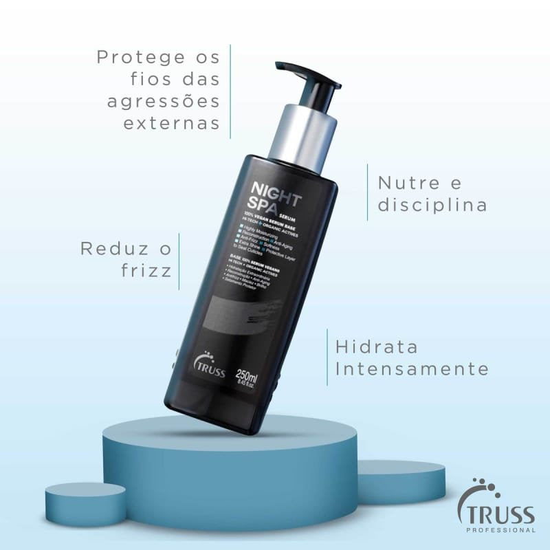 SÉRUM CAPILAR TRUSS NIGHT SPA 250ML