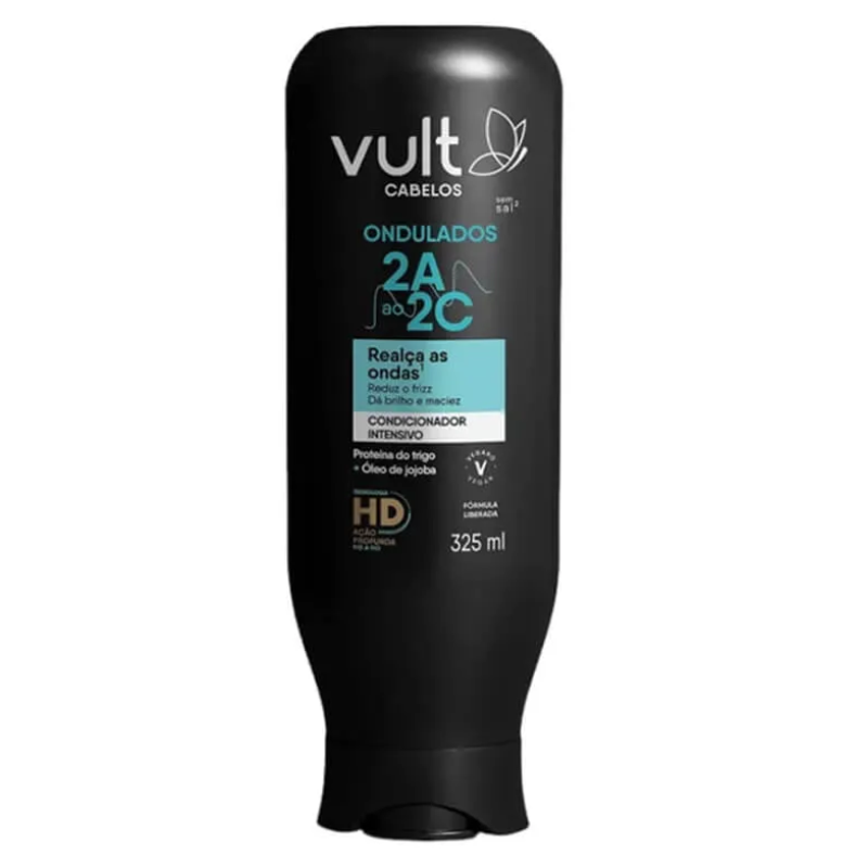 CONDICIONADOR VULT INTENSIVO CABELOS ONDULADOS 2A AO 2C 325ML