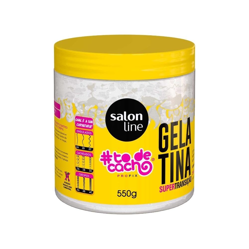 GELATINA CAPILAR SALON LINE SUPER TRANSIÇÃO 550G